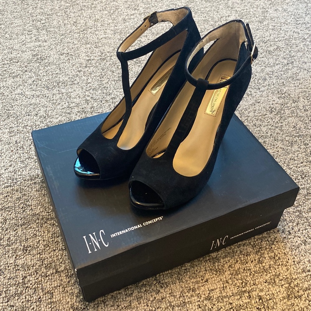 INC Suede stiletto - international concepts